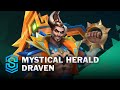 Mystical Herald Draven Wild Rift Skin Spotlight