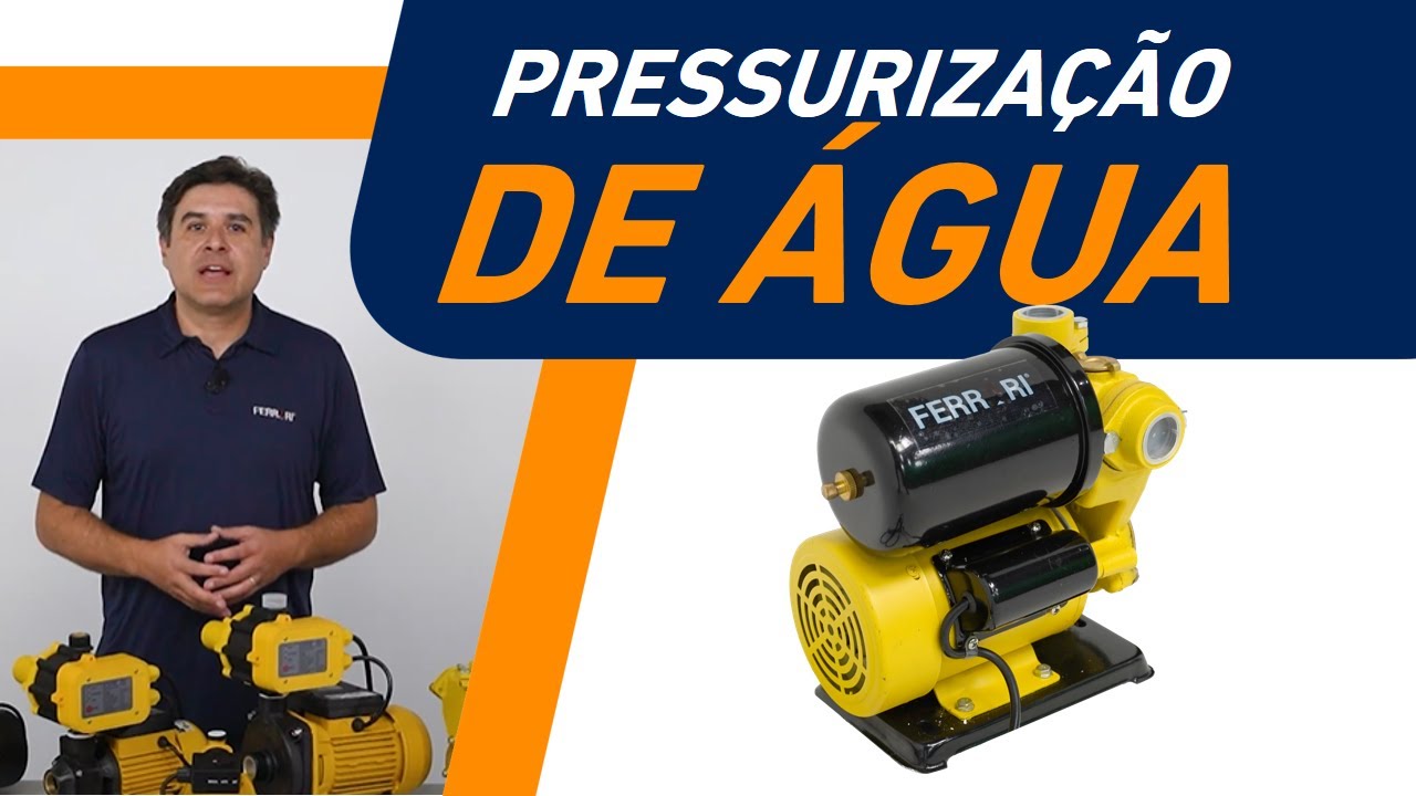 Pressurizador de água: como instalar e como funciona - YouTube