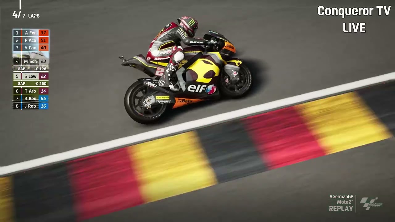 Live RACE Moto2 #GermanGP ❗Sam Lowes Vs Pedro Acosta ❗ MOTOGP23 TV REPLAY GP German 2023