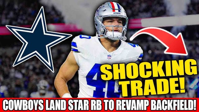 SHOCKING MOVE! Cowboys Acquire DREAM RUNNING BACK to Bolster Backfield! -  YouTube
