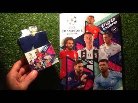 125 Sticker 18/19 Topps Champions League Sticker 2018/2019 25 Tüten 