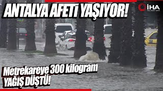 Antalya ’da metrekareye 300 Kilogram Yağış Düştü Resimi