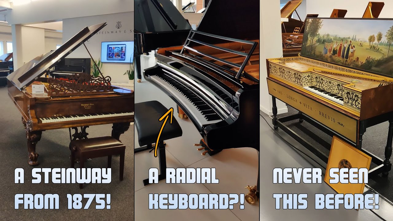 These are the craziest piano's you've ever seen! YouTube
