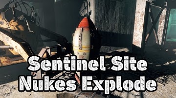 Sentinel Site Nukes Explode