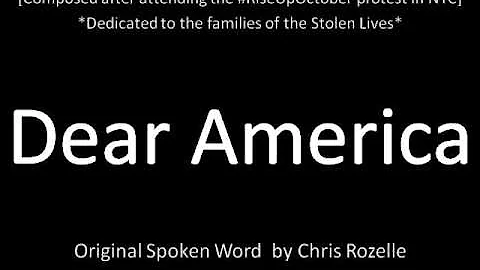 Dear America by Chris Rozelle