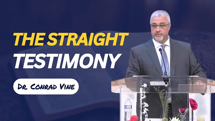 ＂The Straight Testimony＂ ｜ Dr  Conrad Vine ｜ State Line SDA Camp Meeting 2025