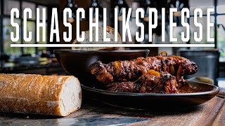 Saftiges Schaschlik Stephan Schnieder Kocht