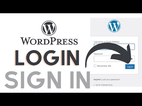 How to Login Wordpress Website? Wordpress Site Login - Sign In to /admin or /login WP Dashboard