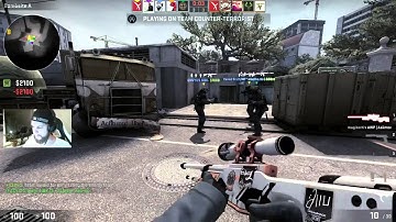 CS:GO - NiP f0rest playing matchmaking (FACEIT) de_overpass #7