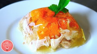 Russian Holodets | Jellied Meat Recipe | Куриный Xолодец