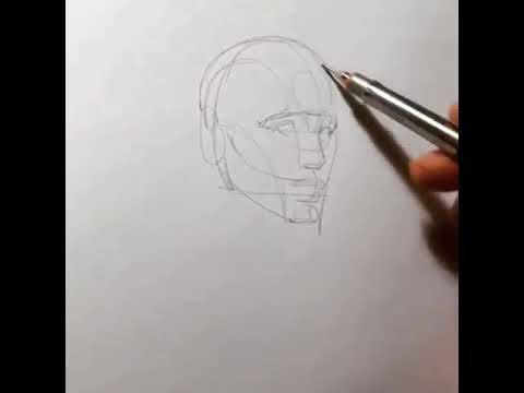 Tutorial Menggambar Sketsa Wajah Tercepat Youtube