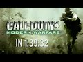 Call of Duty 4: Modern Warfare Speedrun in 1:39:32.350 (EX-World Record)
