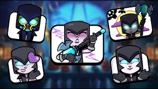 All Night Witch Emotes In Clash Royale Outdated
