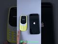 Nokia 3310 vs iphone 14 pro shorts