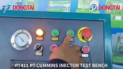 PT411 PT CUMMINS INJECTOR TEST BENCH