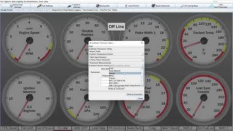 Megasquirt Coolant / Air Temperature Sensor Calibration Basics