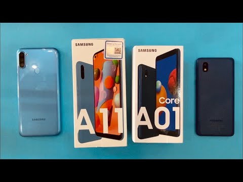 Samsung Galaxy A11 vs Samsung Galaxy A01 Core