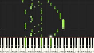 Mega Man 6   Flameman - ピアノ（Synthesia）
