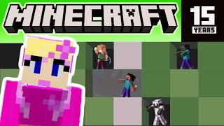 MINECRAFT'S 15th ANNIVERSARY LIVE | Visiting Viewer Worlds #shorts