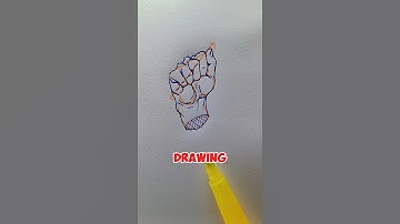 Learn to Sketch a Perfectly Closed Hand with Ease #art #shorts #foryou #tutorial #satisfying #draw