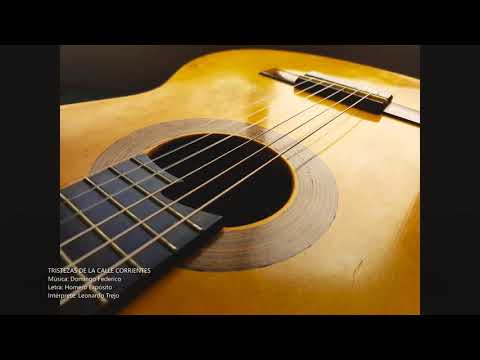Tristezas de la calle Corrientes (D. Federico) - tango - guitarra Leonardo Trejo