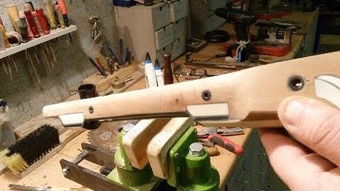 Wheellock pistol build 1650 pt 45 installing the barrel pins