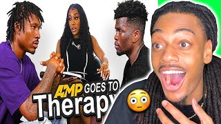 AMP GOES TO THERAPY REACTION!