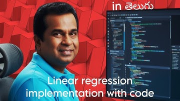 Linear Regression Implementation Using Python In Telugu | Machine Learning Series | Trignanam |