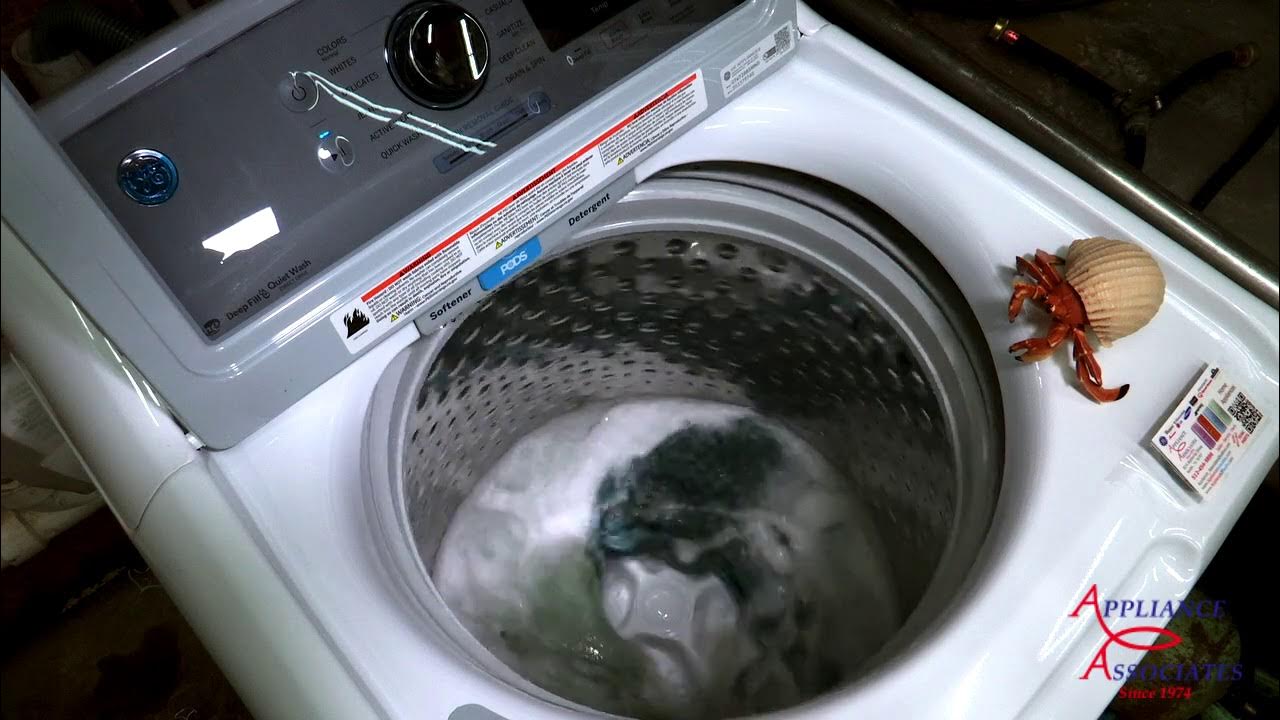 GE GTW720BSNWS GE TOP LOADER WASHER CASUAL CYCLE WASHING TWO TOWELS