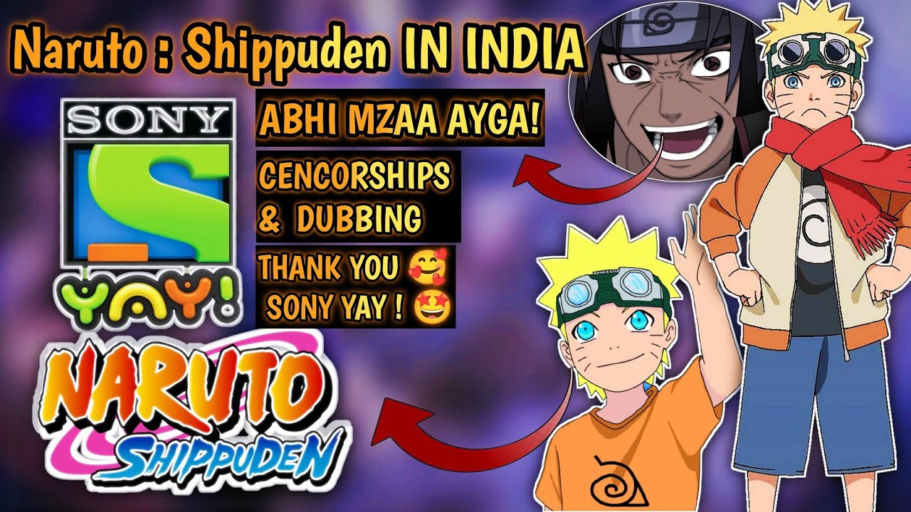 Naruto : Shippuden In India Coming soon l NARUTO 😍 - YouTube