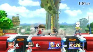 Villager & Fox Vs. Mii Brawler, Mario Darthleo, Spy Gamer