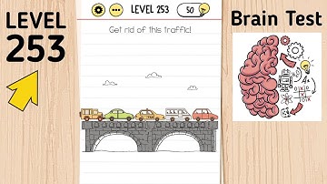 Brain Test Level 253 Get Rid Of This Traffic!