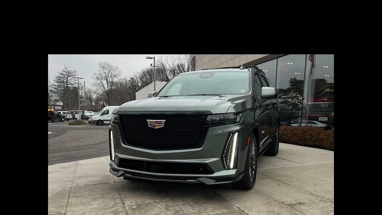 Stunning Escalade V in Emerald Green YouTube