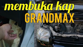 cara membuka kap mobil grandmax||daihatsu grandmax
