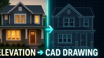 Elevation to CAD | Convert 2D Elevations into Precise Drawings with AI