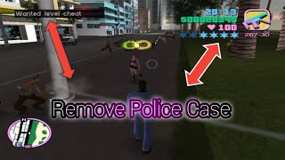 WANTED LEVEL REMOVE CHEAT CODE | How To Remove Police Case In GTA VICE CITY | TECH GAMER