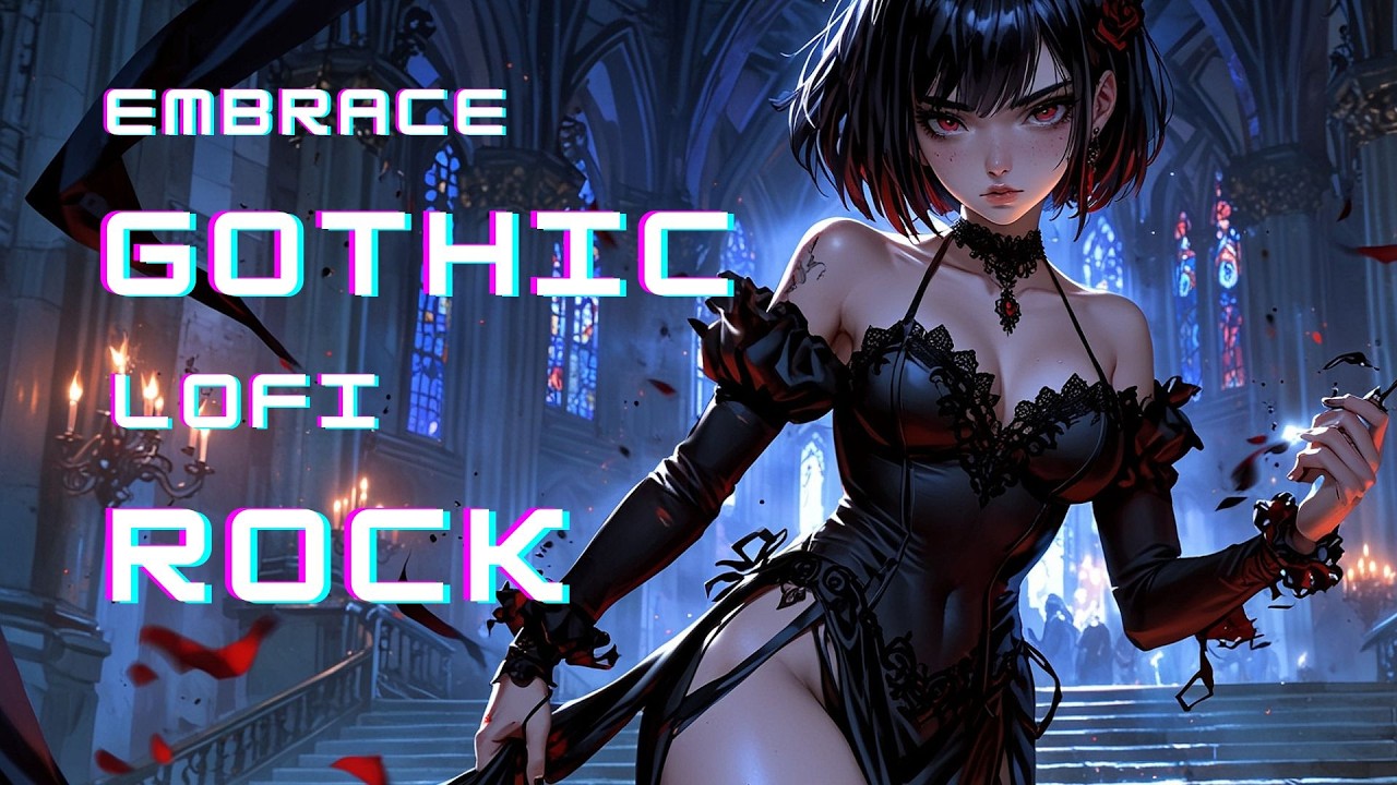 🖤 Embers Glow Beneath Glass | Cinematic Gothic Lo-Fi