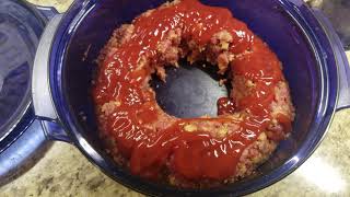 Stack Cooker by Tupperware Heather Wheeler  Meatloaf in minutes