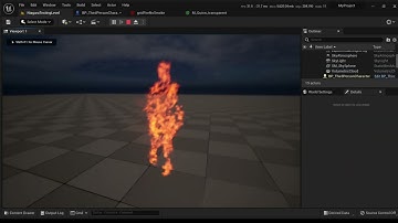 FireFX on Character in Unreal Engine 5