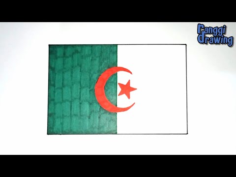 How to Draw The Flag of Algeria