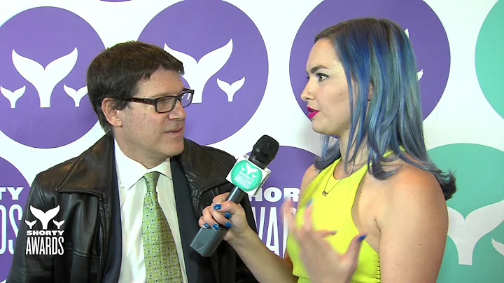 Ron Waxman's Teal Carpet Interview || Shorty Award...