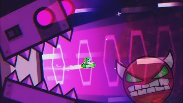 "Space Invaders" 100% (Hard Demon) By DeeperSpace, Geometry Dash 2.2