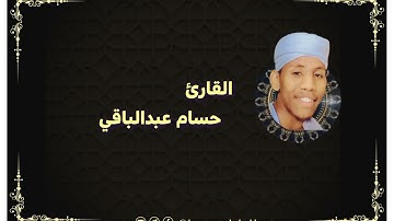 القارئ حسام عبدالباقي || ايات مختارة من سورة القصص