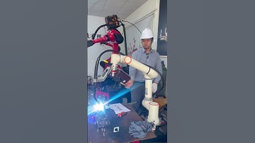 welding robot #automation #machine #industrialrobot #welding #robot #automobile #six_axes  #factory