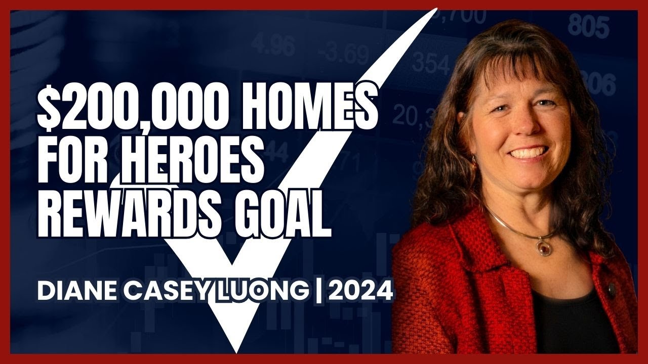 Diane Casey Luong Reaches the Homes for Heroes $200,000 Goal! - YouTube