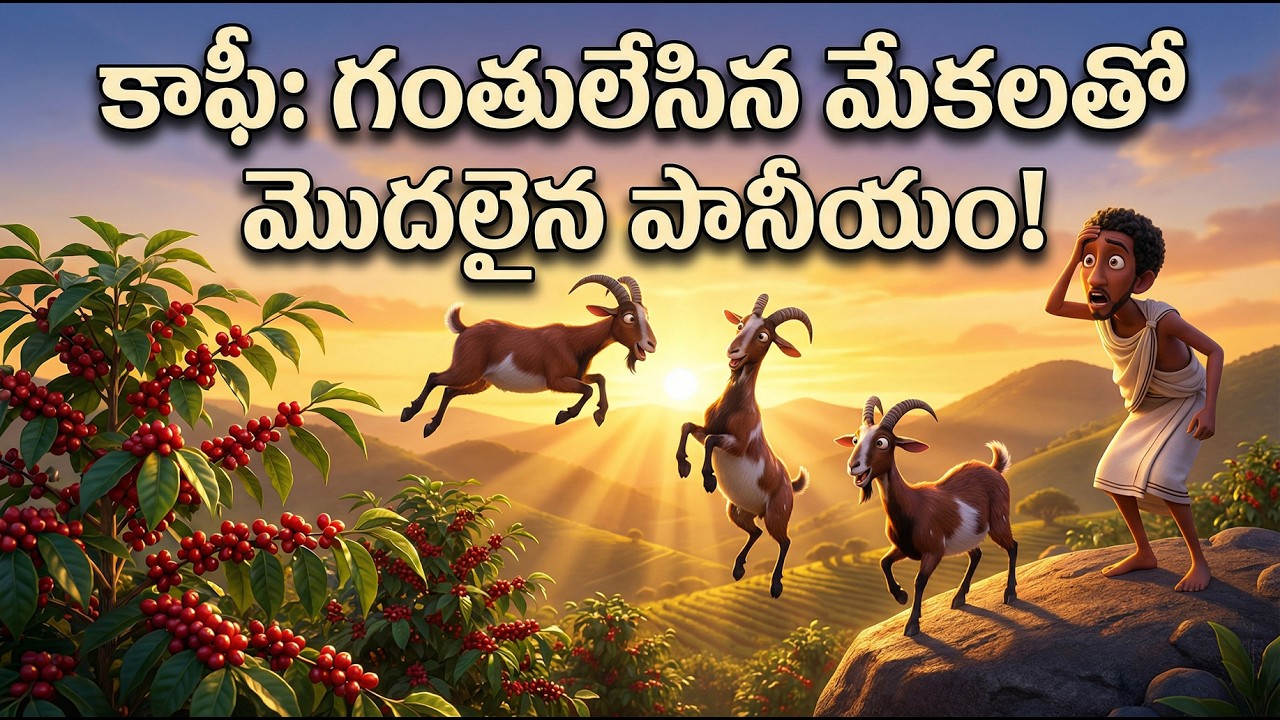 కాఫీ: గంతులేసిన మేకలతో మొదలైన పానీయం! Muslim Inventions and Discoveries | Sphoorthy TV