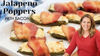 The Ultimate Cream Cheese Stuffed Jalapeños| Easy Jalapeño Poppers