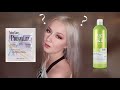 FIRST TIME TRYING A BLEACH BATH!? HOW TO GET PLATINUM BLONDE HAIR