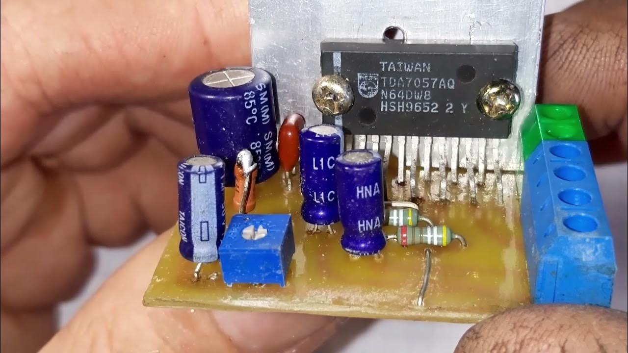 TDA7057AQ - YouTube
