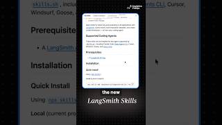 LangSmith Skills + CLI: AI Agents That Debug and Improve Themselves 🤖